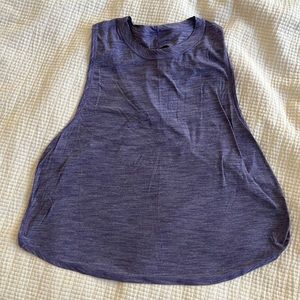 Lululemon purple crop top